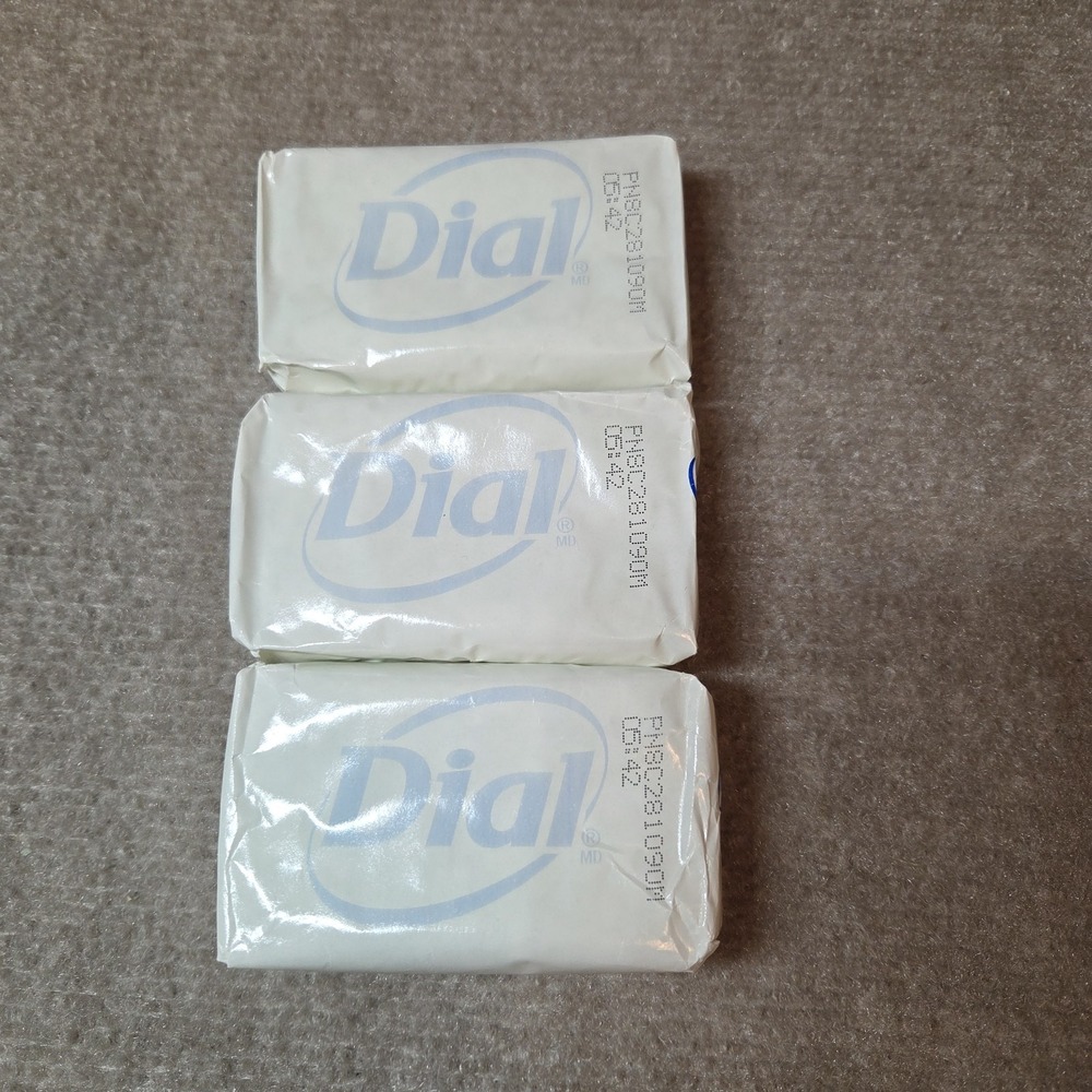 Lot of 3 Vintage Dial Bar Soap NOS a light bluish green color